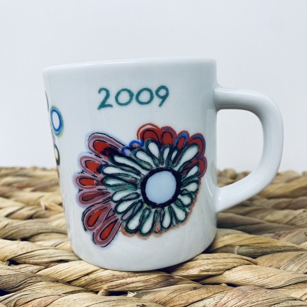 Rare Royal Copenhagen 2009 Annual Mug Small Denmark Fajance 3" mug